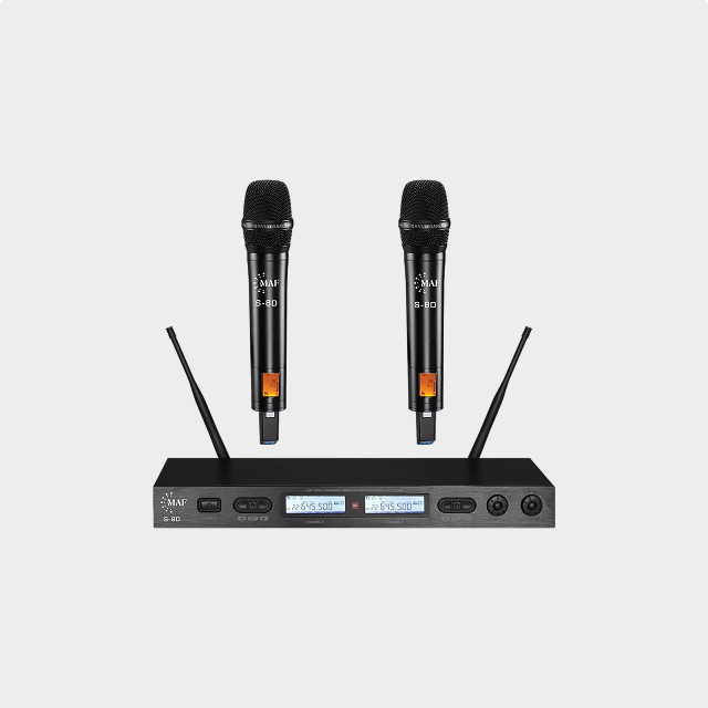 Système micro sans fil UHF S-8D 8 voies en location — ACA Event Production