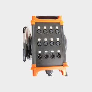 Boîte de scène multipaire XLR 8 entrées / 4 retours